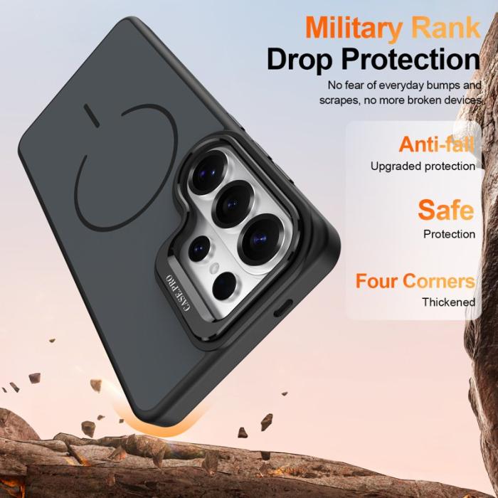 OEM - Samsung Galaxy S26 Ultra Mobilskal PlastStällning - Svart