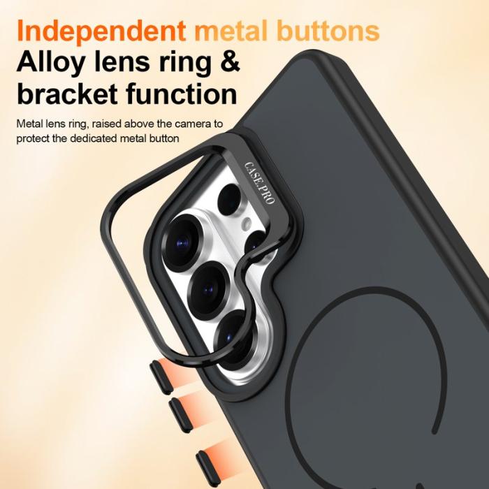 OEM - Samsung Galaxy S26 Ultra Mobilskal PlastStällning - Svart