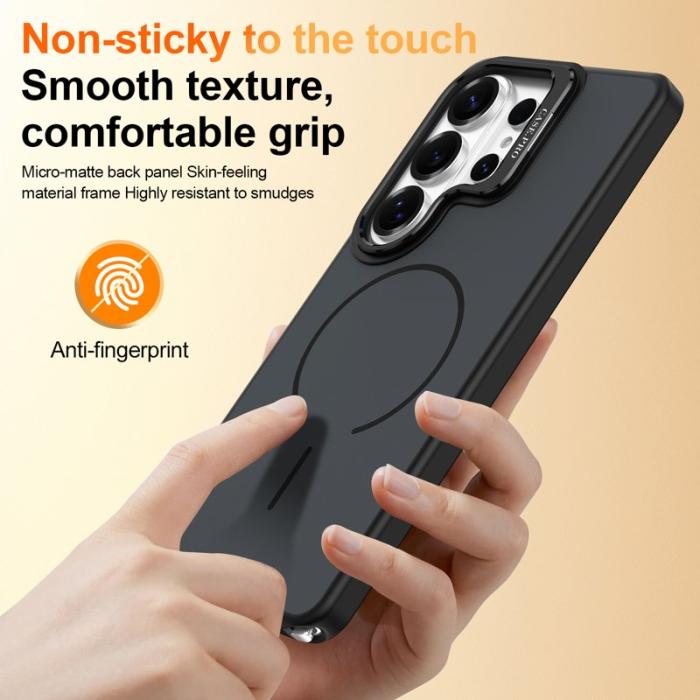 OEM - Samsung Galaxy S26 Ultra Mobilskal PlastStällning - Svart