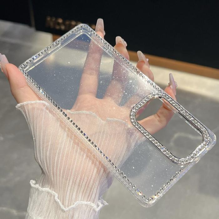 OEM - Samsung Galaxy S26 Ultra Mobilskal Glitter TPU + PC - Glitter Transparent