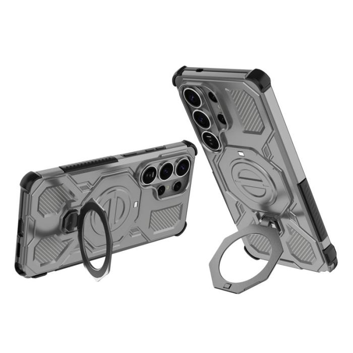 OEM - Samsung Galaxy S26 Ultra Skal Shockproof PC + TPU - Grå