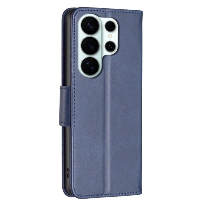 OEM - Samsung Galaxy S26 Ultra Mobilskal Stötsäker KonstLäder - Blå