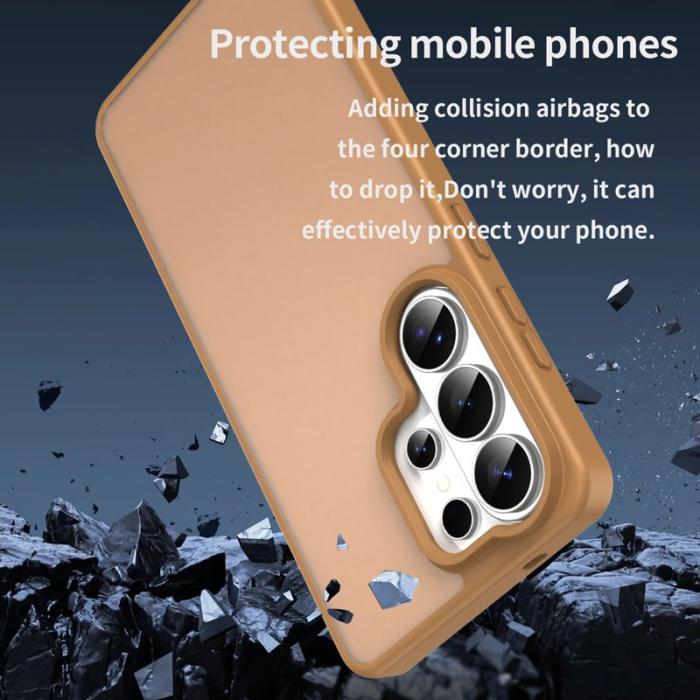 OEM - Samsung Galaxy S26 Ultra Mobilskal Touch Matte Anti Drop Plast - Guld