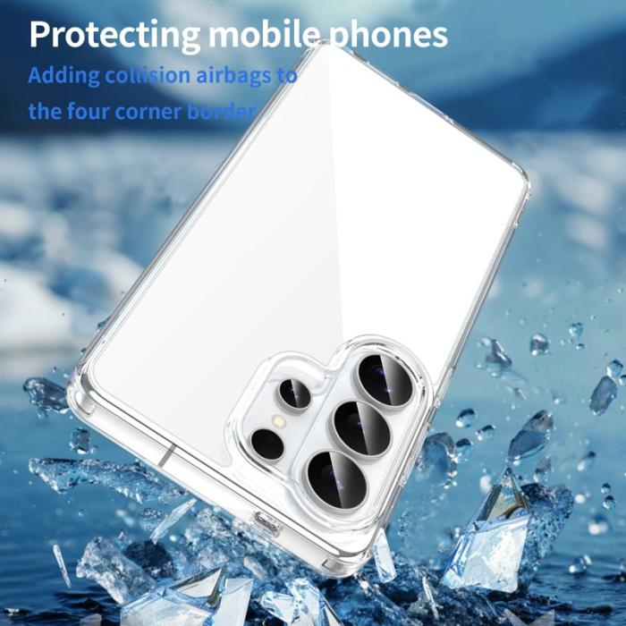 OEM - Samsung Galaxy S26 Ultra Mobilskal TPU + Akryl Bakcover Anti-Gulning Transparent