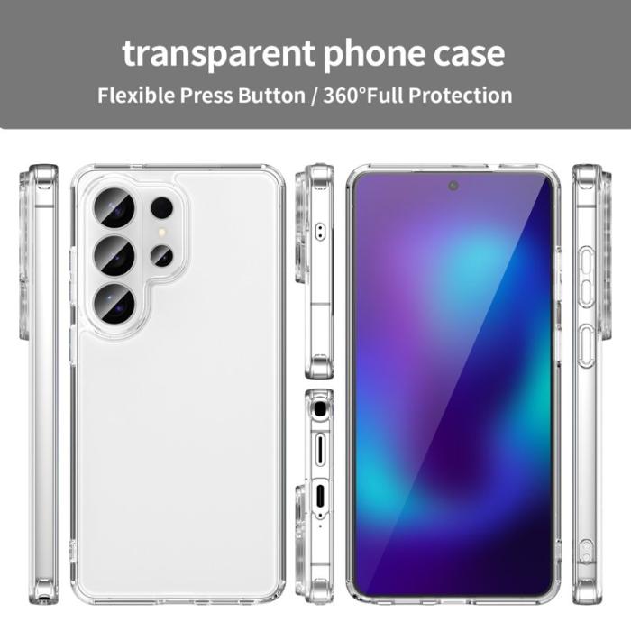 OEM - Samsung Galaxy S26 Ultra Mobilskal TPU + Akryl Bakcover Anti-Gulning Transparent