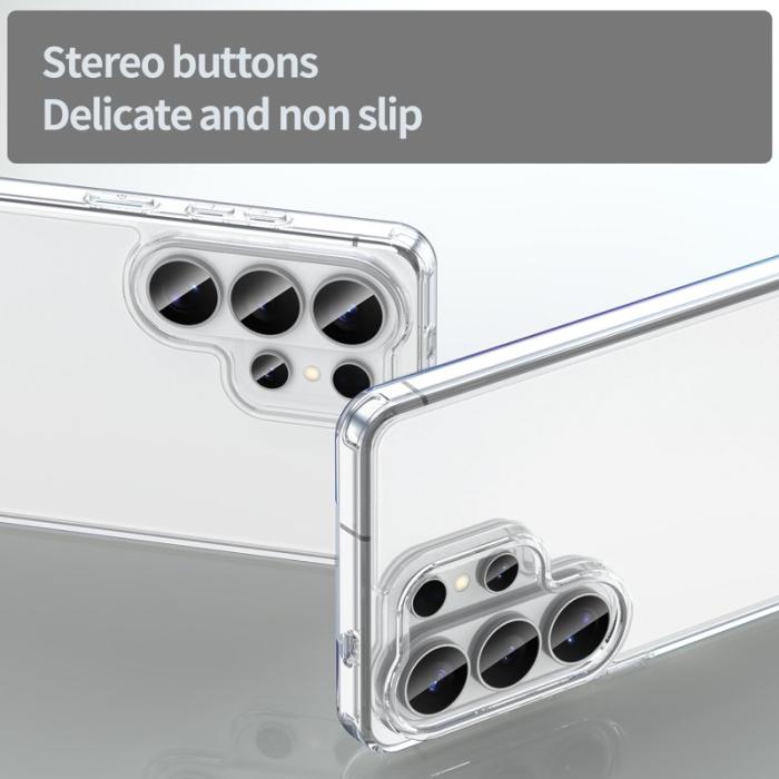 OEM - Samsung Galaxy S26 Ultra Mobilskal TPU + Akryl Bakcover Anti-Gulning Transparent