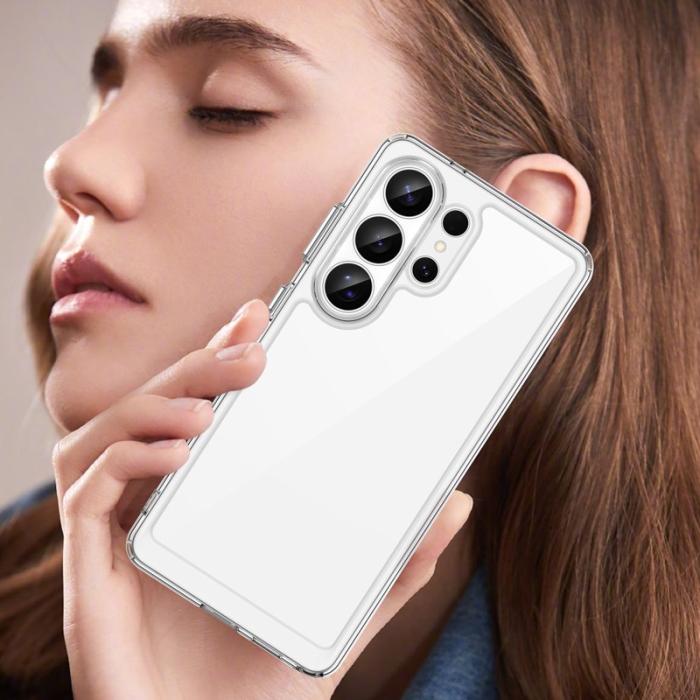 N.BEKUS - Samsung Galaxy S26 Ultra Mobilskal TPU + Akryl Skydd - Transparent