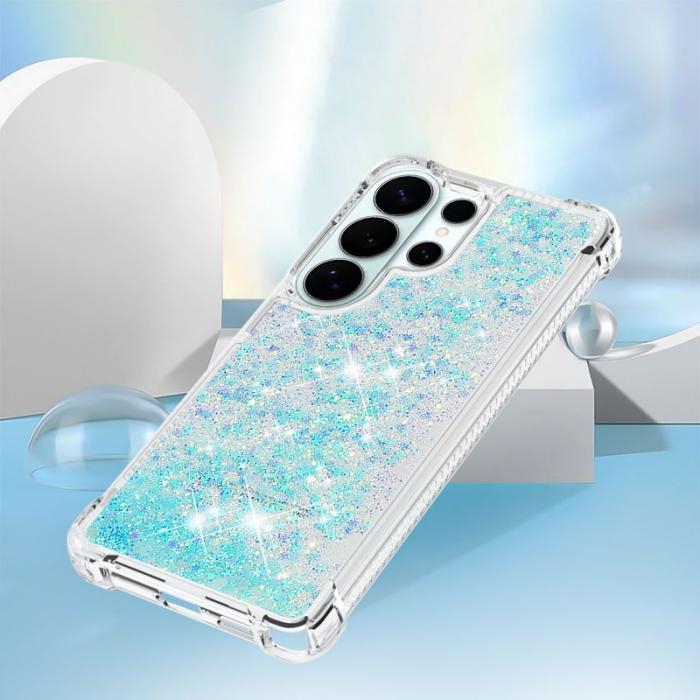 OEM - Samsung Galaxy S26 Ultra Mobilskal TPU Glittrande Stötskydd - Blå / Pentagram