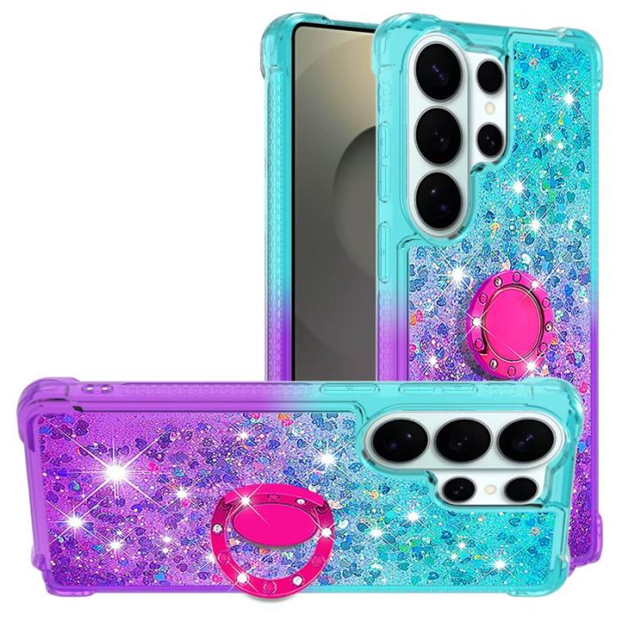 OEM - Samsung Galaxy S26 Ultra Skal TPU Gradiant Shockproof - Sky Blue+Purple