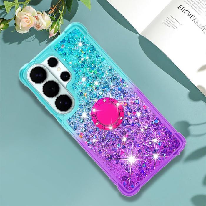 OEM - Samsung Galaxy S26 Ultra Skal TPU Gradiant Shockproof - Sky Blue+Purple