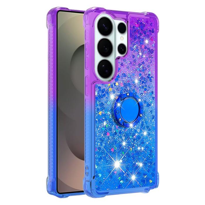 OEM - Samsung Galaxy S26 Ultra Skal TPU Gradiant Stöd - Lila+Himmelblå