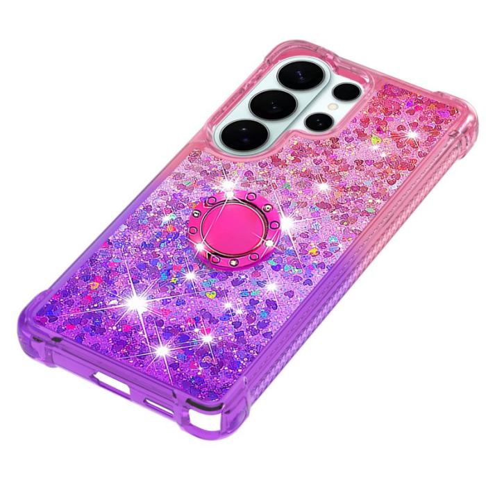 OEM - Samsung Galaxy S26 Ultra Skal TPU Gradiant Stöd Skydd - Rosa+Lila