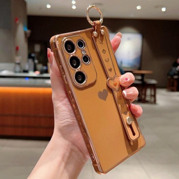 OEM - Samsung Galaxy S26 Ultra Mobilskal TPU Kickstand - Brun