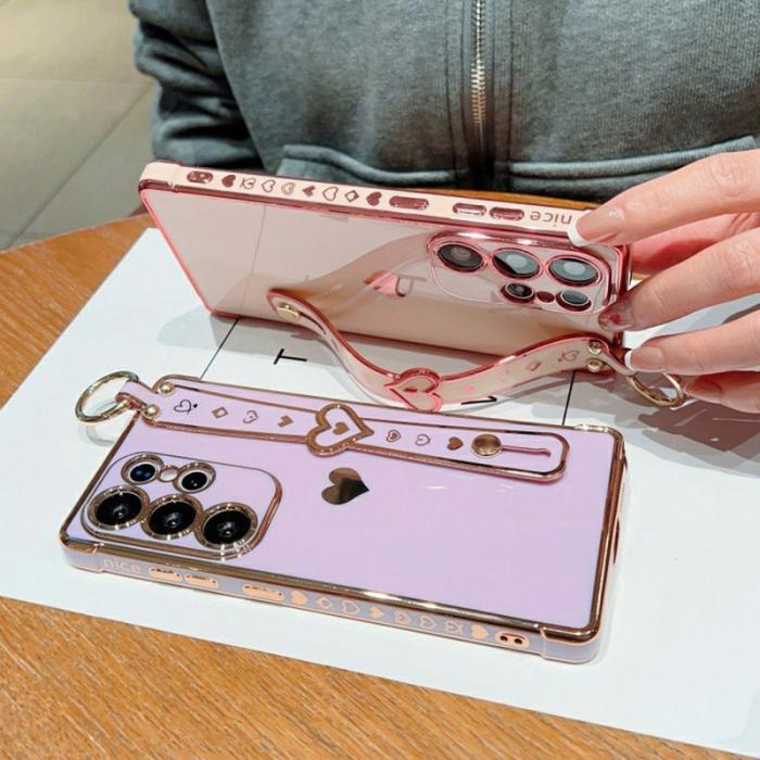 OEM - Samsung Galaxy S26 Ultra Mobilskal TPU Kickstand - Brun