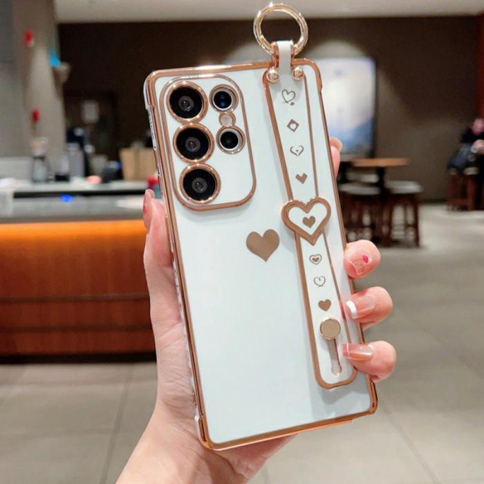 OEM - Samsung Galaxy S26 Ultra Mobilskal TPU Kickstand - Ivory Vit