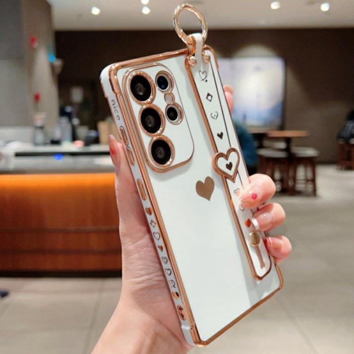 OEM - Samsung Galaxy S26 Ultra Mobilskal TPU Kickstand - Ivory Vit