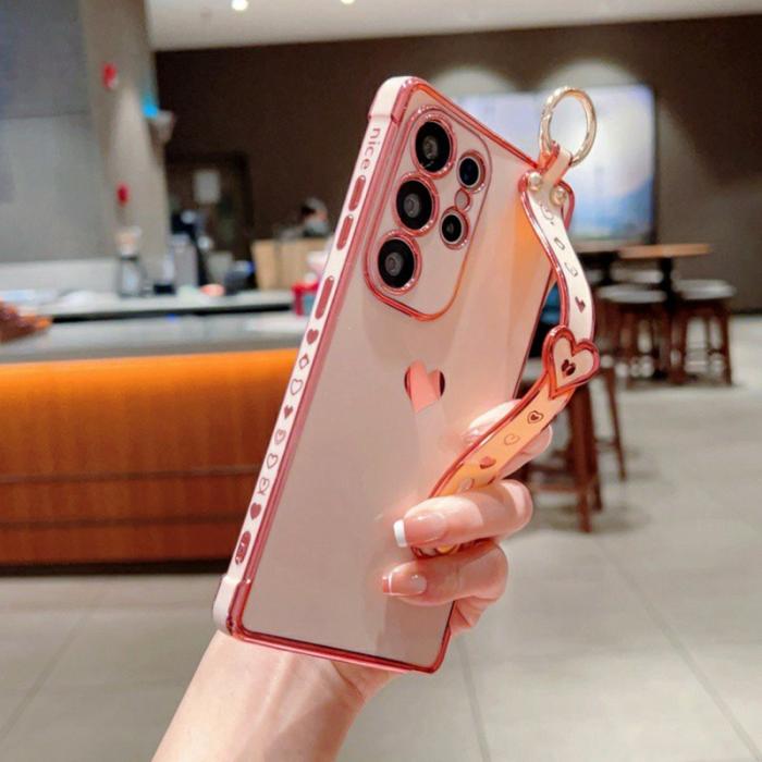 OEM - Samsung Galaxy S26 Ultra Mobilskal TPU Kickstand - Rosa