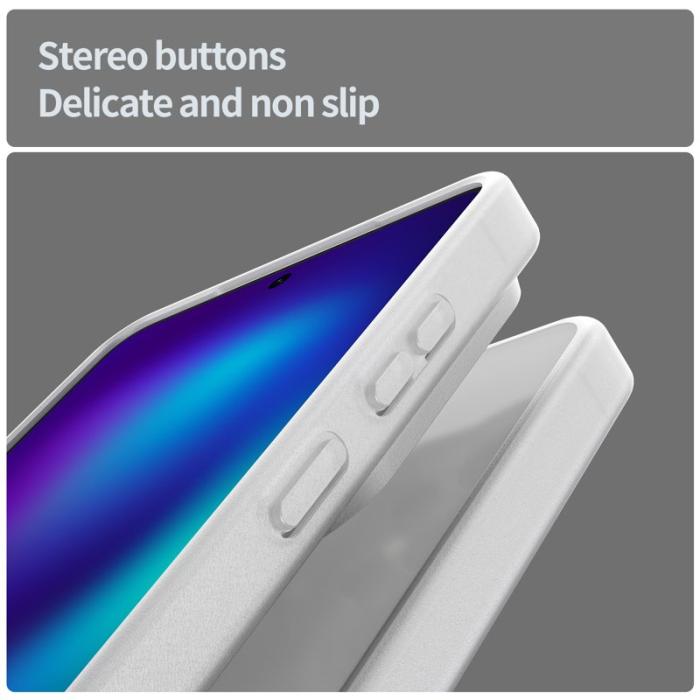 OEM - Samsung Galaxy S26 Ultra Mobilskal TPU Plast Skydd - Matt Vit