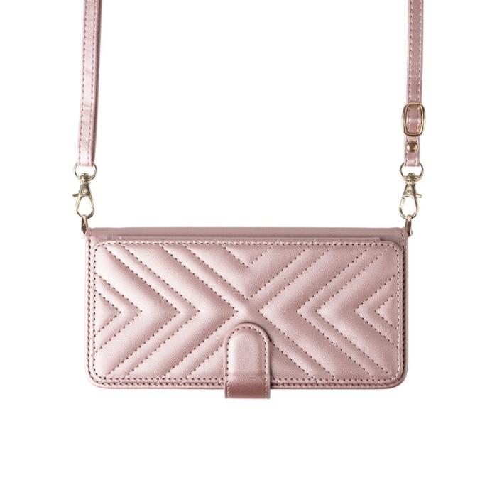 OEM - Samsung Galaxy S26 Edge Plånboksfodral Konstläder Ställ - Rosa