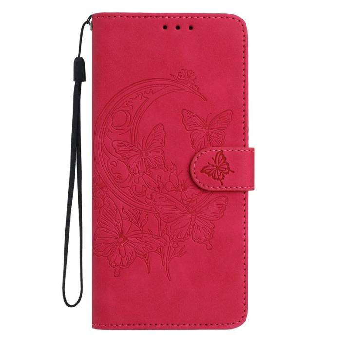 OEM - Samsung Galaxy S26 Edge Plånboksfodral Konstläder Ställ - Rosa