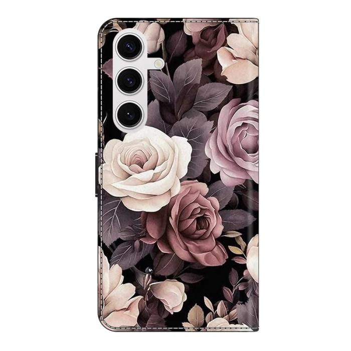 OEM - Samsung Galaxy S26 Fodral PU Läder Med Ställ - Rosa