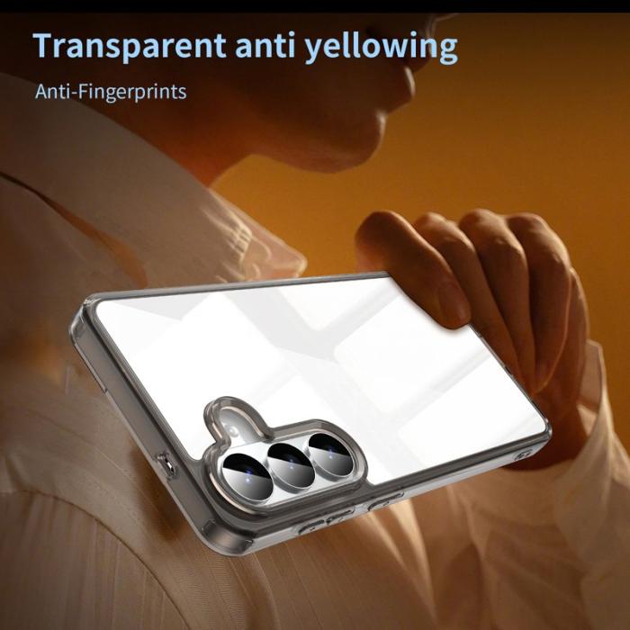 OEM - Samsung Galaxy S26 Plus Mobilskal TPU + Akryl Bakcover Anti-Gulning - Svart