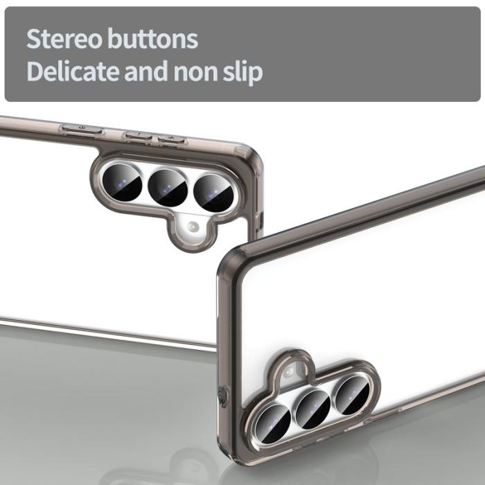 OEM - Samsung Galaxy S26 Plus Mobilskal TPU + Akryl Bakcover Anti-Gulning - Svart