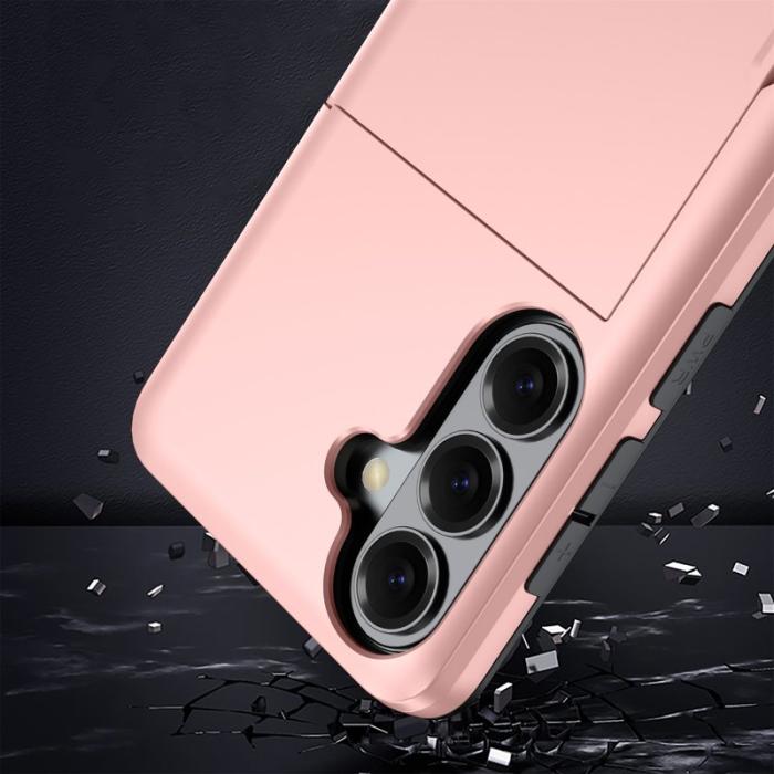 OEM - Samsung Galaxy S26 Plus Mobilskal TPU + PC Bakcover - Rosa