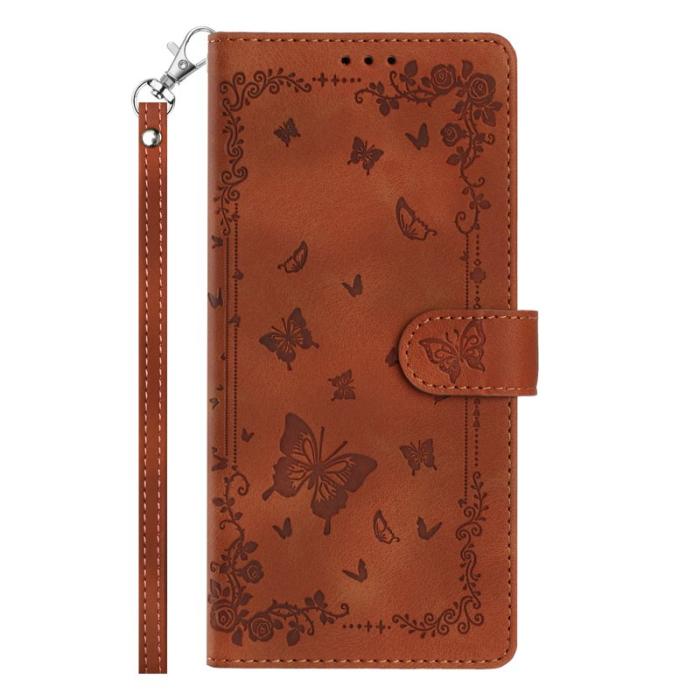 OEM - Samsung Galaxy S26 Pro Fodral Konstläder Garden - Brun