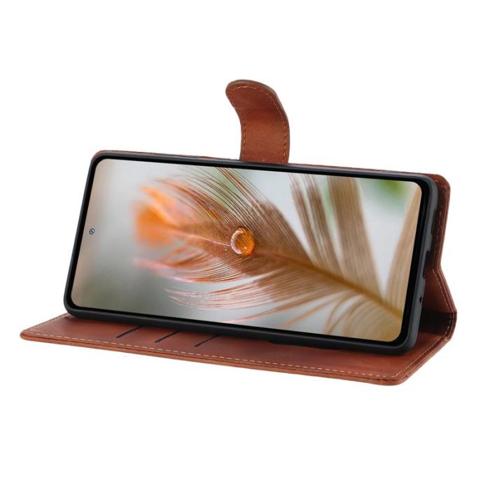 OEM - Samsung Galaxy S26 Pro Fodral Konstläder Garden - Brun