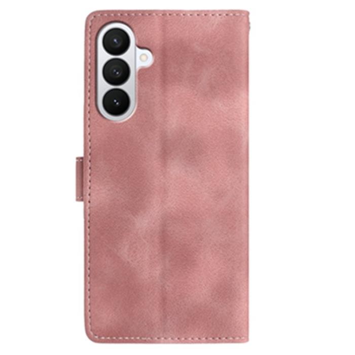 OEM - Samsung Galaxy S26 Pro Fodral Konstläder Garden Prägling - Rosa