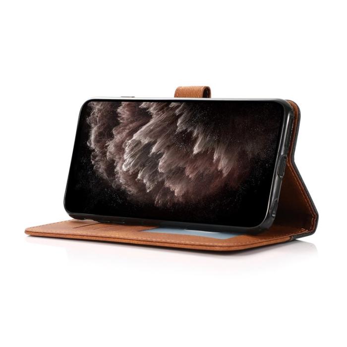 OEM - Samsung Galaxy S26 Pro Fodral Läder Ställfunktion - Svart/Brown