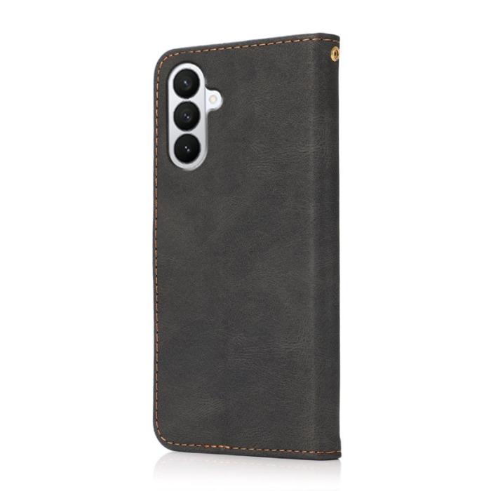 OEM - Samsung Galaxy S26 Pro Fodral Läder Ställfunktion - Svart/Brown