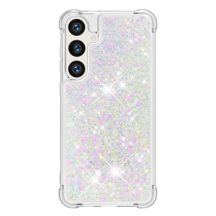 OEM - Samsung Galaxy S26 Pro Skal TPU Glittrande Stötsäker - Laser / Hjärtan