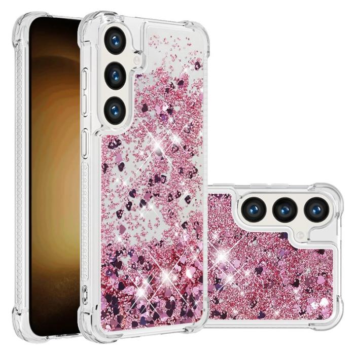 OEM - Samsung Galaxy S26 Pro Skal TPU Glittrande Stötskydd - Roséguld