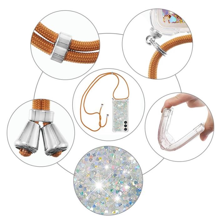 OEM - Samsung Galaxy S26 Pro Skal TPU Snabbsand Telefonfodral - Silver