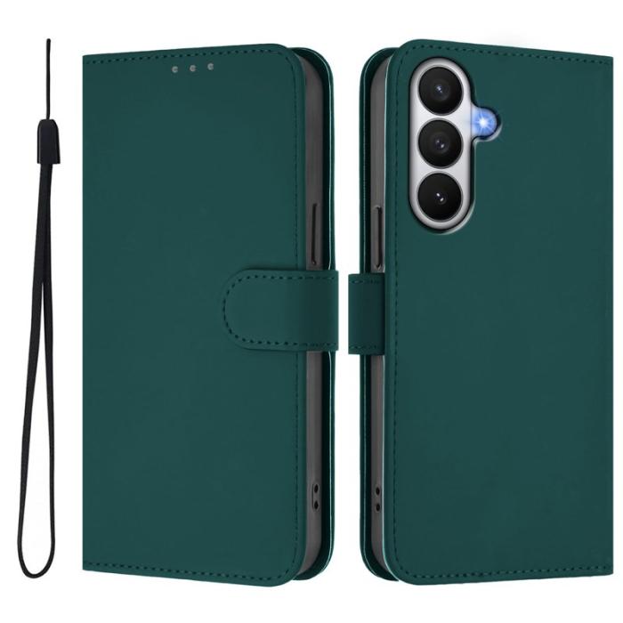 OEM - Samsung Galaxy S26 / S26 Pro Fodral Konstläder - Mörkgrön
