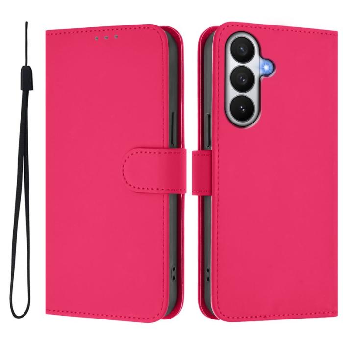 OEM - Samsung Galaxy S26 / S26 Pro Fodral Konstläder - Rosaröd