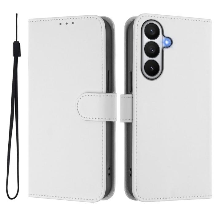 OEM - Samsung Galaxy S26 / S26 Pro Fodral Konstläder - Vit