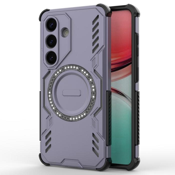 OEM - Samsung Galaxy S26/S26 Pro Magnetiskt Skal Butterfly Armor - Lila