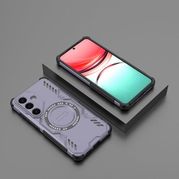 OEM - Samsung Galaxy S26/S26 Pro Magnetiskt Skal Butterfly Armor - Lila