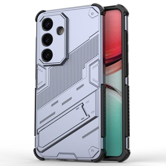 OEM - Samsung Galaxy S26/S26 Pro Skal Plast Stöttålig Med Ställ - Grå