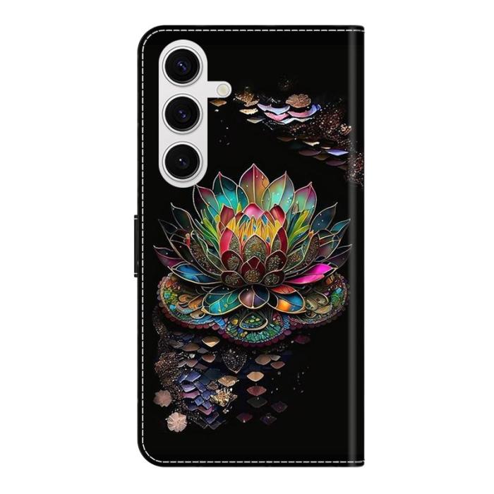 OEM - Samsung Galaxy S26/S26 Pro Skal TPU + Konstläder - Lotus