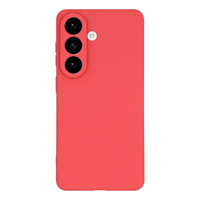 OEM - Samsung Galaxy S26 / S26 Pro Skal TPU Mjuk Anti-Scratch - Hawthorn Red