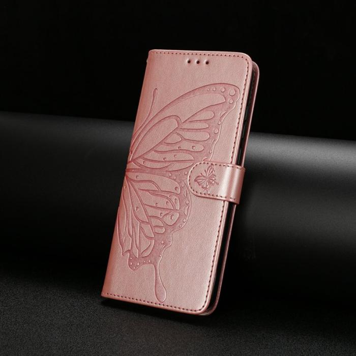 OEM - Samsung Galaxy S26 Ultra Fodral Flip Konstläder - Roséguld