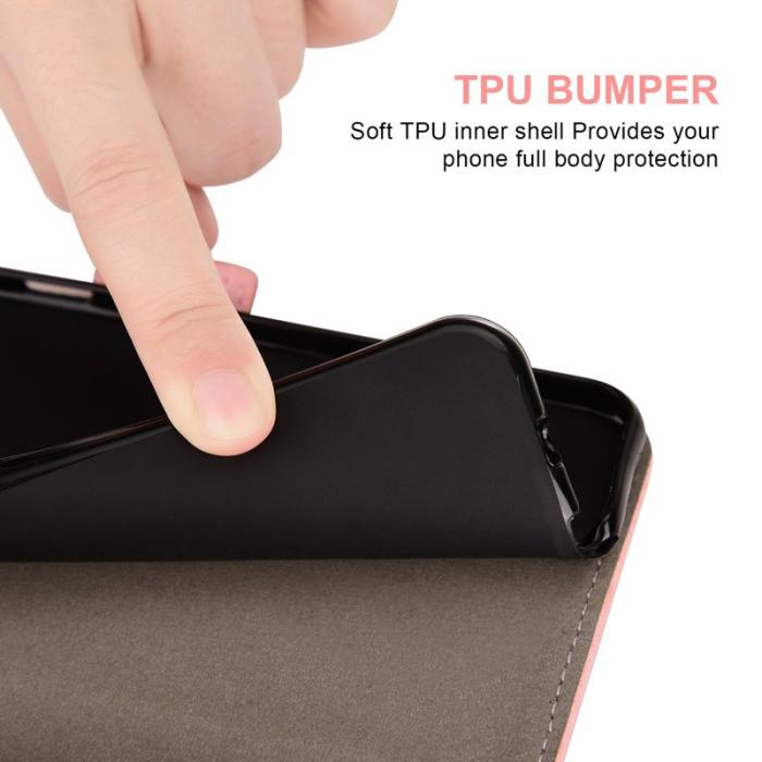 OEM - Samsung Galaxy S26 Ultra Fodral Jean Tyg Konstläder - Rosa