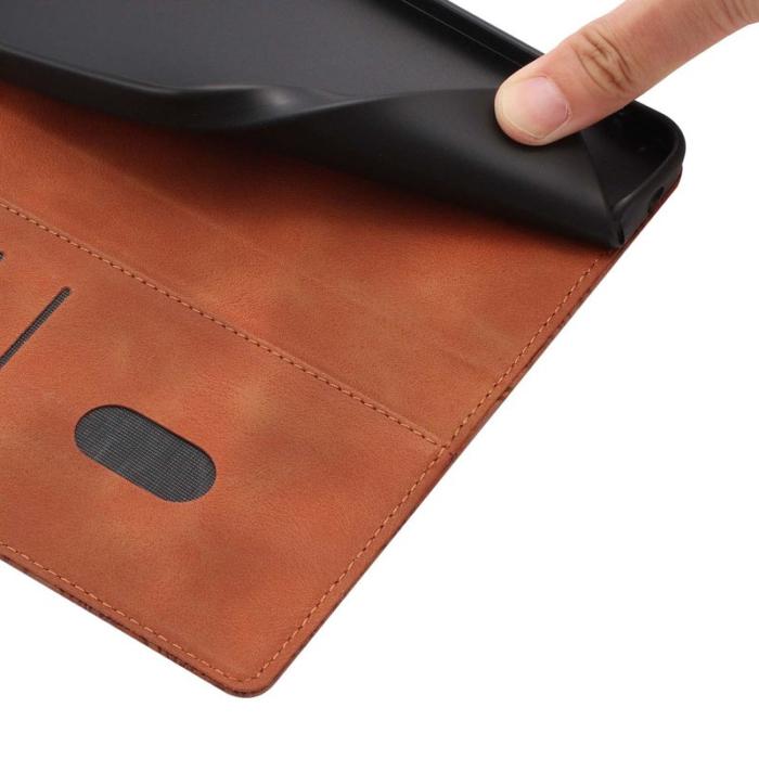 OEM - Samsung Galaxy S26 Ultra Fodral Konstläder Cherry Blossom - Brun