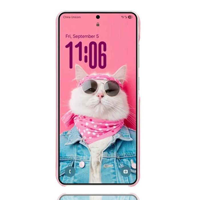 OEM - Samsung Galaxy S26 Ultra Mobilskal Dual Card Slots Konstläder - Roséguld