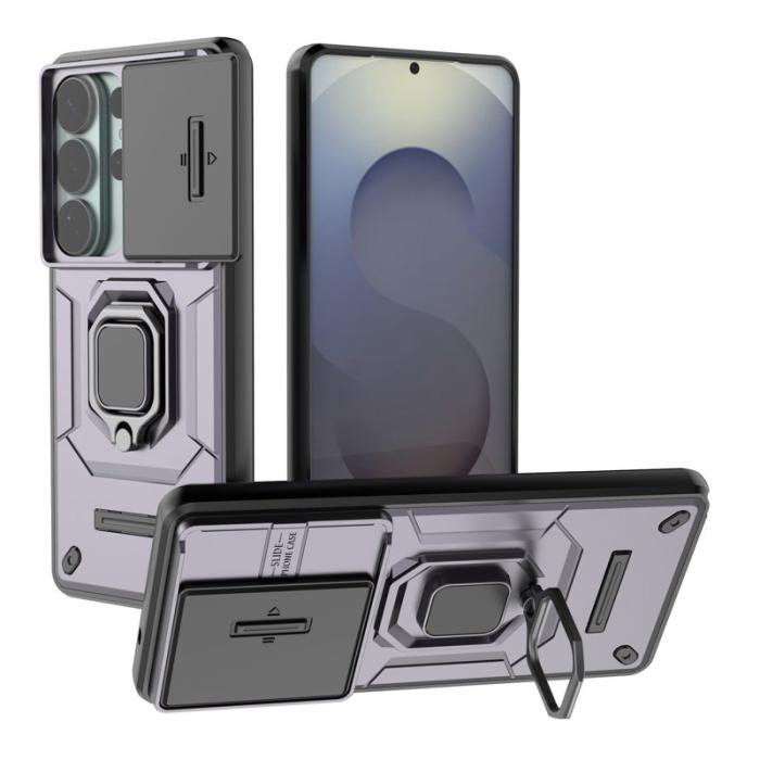 OEM - Samsung Galaxy S26 Ultra Mobilskal Plast Kickstand Skydd - Lila