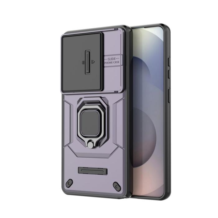 OEM - Samsung Galaxy S26 Ultra Mobilskal Plast Kickstand Skydd - Lila